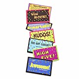 Kudos Card Set (70/Set) | Token of Appreciation - Great for Employees, Coworkers, Cashiers and Other People You'd Love to Spread Positivity to