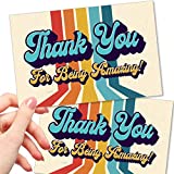 50 Thank You For Being Amazing Postcards - Kudos Appreciation Note Cards for Staff, Team, Student, Volunteer, Donor, Teacher or Employee - Recognition and Thanks for Making a Difference