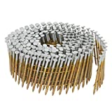 Metabo HPT Siding Nails | 1-3/4 Inch x .092 | 15 Degree | Full Round Head | Ring Shank | Wire Coil | Hot Dipped Galvanized | Total 3,600 Count | 13363HPT (Pack of 1)