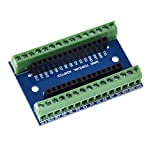 5pcs Nano Screw Terminal Adapter Shield Expansion Board Nano V3.0 AVR ATMEGA328P-AU Module for Arduino