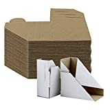 Mat Board Center,100-Pack Adjustable Picture Frame Cardboard Corner Protectors for Shipping, Packing or Moving Art - 3 Size Depths to fit Frames from 0.5" - 1.5"