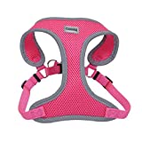 Coastal - Comfort Soft - Reflective Wrap Adjustable Dog Harness, Neon Pink, 5/8" x 16"-19"