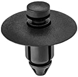 Clipsandfasteners Inc 25 Push Type Door Trim Clips Black compatible with Chrysler