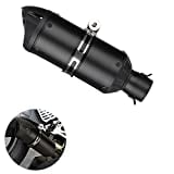 kemimoto Motorcycle Universal Exhaust Slip on Silencers & Mufflers Compatible with Grom ATV Dirt Bike Street Bike Scooter Exhaust Pipe Diameter 38mm to 51mm