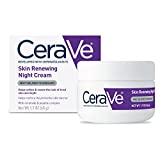 CeraVe Skin Renewing Night Cream | Niacinamide, Peptide Complex, and Hyaluronic Acid Moisturizer for Face | 1.7 Ounce, Packaging may Vary