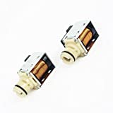 4L60E Transmission Shift Solenoid Valve Set for GM Chevrolet Buick Transmission 1-2 2-3 A & B Shift Replace 24230298 OEM (2pcs)