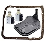 4L60E Shift Solenoid Transmission Filter Gasket kit A B Fit for Buick Cadillac Chevy GMC Replace # 24230298 24208576