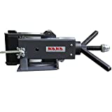 KAKA FB-4 Flat Steel Metal Brake Bender, 4-Inch Hand Operated Steel Bending Brake, 2.5 Tons Press Bending And Create Up To 90 Degree, High Flexibility, Easy Operation Sheet Metal Forming Bender