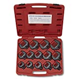 Neiko 03325A  Drive Jumbo Crowfoot Wrench Set | 14 Piece | SAE | 1-1/16 to 2 | Cr-Mo Steel