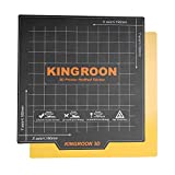 Kingroon Flex Magnetic Two Layer Print Hot Bed Sticker Build Surface Tape for KP3 and KP3S (180x180mm)