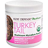 Host Defense, Turkey Tail Mushroom Powder, Supports Immune Health, Certified Organic Supplement
