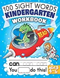 100 Sight Words Kindergarten Workbook Ages 4-6: A Learn to Read and Write Adventure Activity Book for Kids with Trucks & Dinosaurs: Includes Flash Cards!