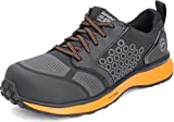 Timberland PRO Men's Reaxion Athletic Composite Toe Work Shoe, Black/Orange, 10.5 Wide