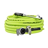 Flexzilla Truck Tire Inflator Kit with 3/8 in. x 50 ft. Hose, Heavy Duty, Lightweight, Hybrid, ZillaGreen - HGH2-FZ