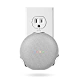 LANMU Outlet Wall Mount Holder Compatible with Google Home Mini Voice Assistant, Plug-in Mount Bracket, Space-Saving Accessories (Incompatible with Nest Mini)