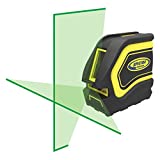 Spectra Precision LT20G Crossline Green Laser Level, Automatic Self-Leveling, Ultra Bright Horizontal and Vertical Lines, Wide Beam Angel for Max Coverage