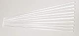 10 Pcs 1/8” Diameter x 12” Inch Long Clear Acrylic Plexiglass Rods - .125 Dia - 3mm - 10 Feet