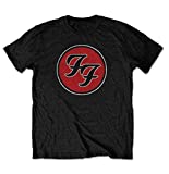 Foo Fighters 'FF Logo' (Black) T-Shirt (x-Large)