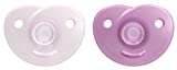 Philips AVENT Soothie Heart Pacifier 3-18m, Pink/Light Pink, 2 Pack, SCF099/12
