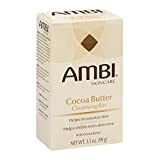 Ambi Cleansing Bar Soap Cocoa Butter 3.5oz (6 Pack)