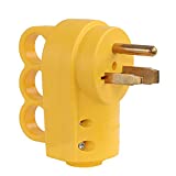 BISupply Power Plug 30/50 AMP 125/250 Voltage Wall Welder Outlet Extender Electrical Adapter Wall Plugs with Easy Unplug