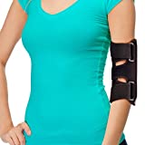 Elbow Splint Tendonitis Elbow Brace  Cubital Tunnel Brace for Sleeping - Tennis Elbow Support with Arm Compression Sleeve Elbow Immobilizer for Ulnar Nerve Brace Elbow Pain Men Women - Fits Most