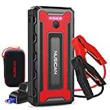 NUSICAN Jump Starter, Upgraded 4000A Car Jump Starter for Up to 10L Gas or 10L Diesel Engine, 12V Auto Utrai Car Battery Starter, Car Portable Power Bank with Smart Safety Cable, Type-c.