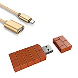 8Bitdo Wireless Bluetooth Controller Adapter Converter Compatible for Switch, PS4, PS5, PC, Windows, MacOS, Android, Raspberry Pi etc - with a OTG Cable (Brown)