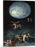 ARTCANVAS Visions from The Hereafter - The Ascent into The Highest Heaven Canvas Art Print by Hieronymus Bosch - 26" x 18" (0.75" Deep)