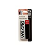 VELCRO Brand Extreme Tape Strips | 4 x 2 Inch 2 Sets | Holds 15 lbs |Heavy Duty Black with Stick on Adhesive | Strong Holding Power for Outdoor Use