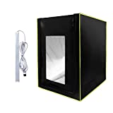 3D Printer Enclosure Constant Temperature Soundproof Dustproof Heating Tent with Light Compatible with Ender 3 v2 Cover Ender 3 Pro/Ender 3S / cr-10 / CR20 Pro Prusa i3 (Large)