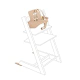 Tripp Trapp Baby Set from Stokke, Natural - Convert The Tripp Trapp Chair into High Chair - Removable Seat + Harness for 6-36 Months - Compatible with Tripp Trapp Models After May 2006