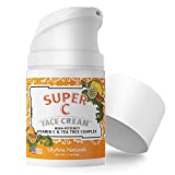 Vitamin C Cream by LilyAna Naturals - Vitamin C Moisturizer for Face designed for Women AND Men, High-Potency Vitamin C & Tea Tree Complex 1.7oz