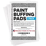 [3 Pack] XL Paint Buffing Pads for Glitter Wall Paint - for use with Glitter Paint Additives (4 x 6) Made in the USA