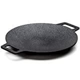 SCSP - Korean BBQ Grill Non-stick Grill Circular size 13 inches[Bag included] Made In Korea/Natural Material 6 Layer Coating/Can be used for both home and outdoor stoves.