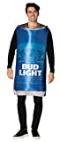 Anheuser Busch Bud Light Beer Can Halloween Costume, Adult One Size Blue