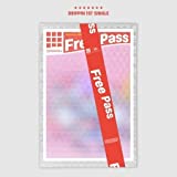 DRIPPIN [ Free Pass ] 1st Single Album [ B Ver. ] 1ea CD + 1ea Envelope + 64p Booklet + 1ea Photo Card + 1ea Photo Ticket + 1ea Wrist Band