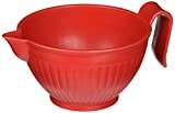 Nordic Ware Micro Mix & Melt Bowl, 3-Cup, Red