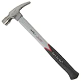 ESTWING Sure Strike Framing Hammer - 22 oz Straight Rip Claw with Fiberglass Handle & No-Slip Cushion Grip - MRF22S