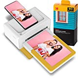 Kodak Dock Plus 4x6 Instant Photo Printer 80 Sheet Bundle (2021 Edition) – Bluetooth Portable Photo Printer Full Color Printing – Mobile App Compatible with iOS and Android – Convenient and Practical