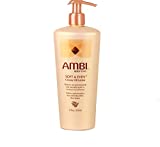 Ambi Skincare Soft & Even Creamy Oil Lotion with Olive Oil and Shea Butter | Dry Skin Instant Itch Relief | Fast-Absorbing Body and Face Moisturizer | No Greasy After Feel | 12 Ounce