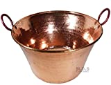 Kitchen & Restaurant Supplies Cazo de Cobre Puro 21" para Carnitas Hanging Classic Traditional Tacos Pure 100% Copper Mexico