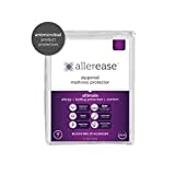 AllerEase Ultimate Allergy Protection and Comfort Zippered Mattress Protector, Full, White