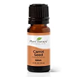 Plant Therapy Carrot Seed Essential Oil 100% Pure, Undiluted, Natural Aromatherapy, Therapeutic Grade 10 mL (1/3 oz)