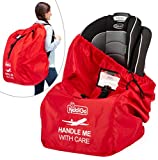 Car Seat Travel Bag for Airplane | Airport Gate Check Bag Approved. Universal Size, Baby Infant Seat Travel Bag Cover with Padded Adjustable Straps