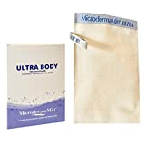 MicrodermaMitt ULTRA Body Best Deep Exfoliating Mitt Cloth – Keratosis Pilaris Treatment & Reduces Ingrown Hair - Dead Skin Remover Replaces Body Scrubs