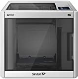 Sindoh - 3D1AQ - 3DWOX 1 3D Printer - Open Source Filament, WiFi, Heatable Metal Flex Bed, HEPA Filter, Intelligent Bed Leveling Assistance, Built-in Camera, Build Size 8.2"x7.9"x7.7"