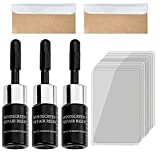 LYEAA Windshield Crack Repair Kit, Auto Glass Repair Kit, Windscreen Repair Resin, Glass Corrector Set, Glass Corrector Windshield, Glass Repair Glue, Car Cracked Glass Repair Kit (Black-3PC)