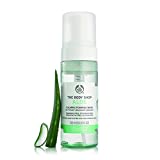 The Body Shop Aloe Vera Calming Foaming Wash, Paraben-Free Face Wash, 5.0 Fl. Oz.