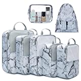 Packing Cubes, LIGHT FLIGHT 7 Set Packing Cubes for Carry on Suitcase, Lightweight Travel Organizer Bags for Luggage